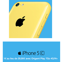 L'iPhone 5C 8Go à 1€ en promo chez Orange